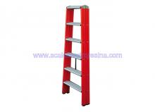 Fiberglass 10+10 Step Ladders Twin Front 8 ft closed