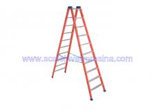 Fiberglass 6 Step Depth 3, 14'' 1,18'' Ladders Twin Front 5 ft