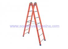 Fiberglass 5 Step Depth 1.18'' Ladders Twin Front 5 ft