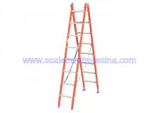 14 ft Fiberglass 2 section Extension Ladders 2x8